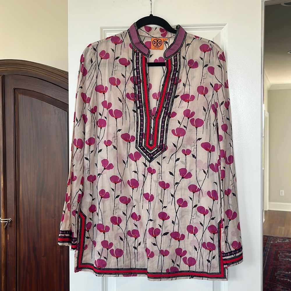 Tory Burch Tunic cotton size 8